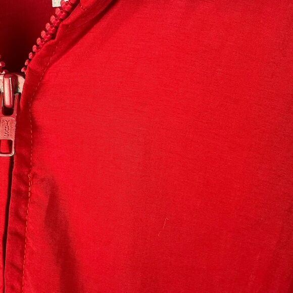 Liz Claiborne vintage Liz Golf lined jacket red and black XL zip up - Picture 9 of 9